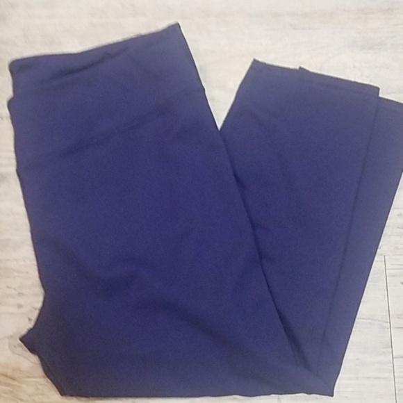 Fabletics Pants - Fabletics》Crop leggings blue XL